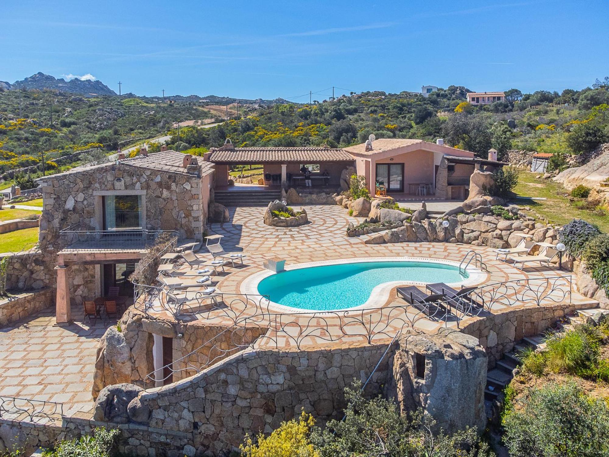 Sardinia Family Villas - Villa Letizia With Private Pool And Seaview Cannigione Εξωτερικό φωτογραφία