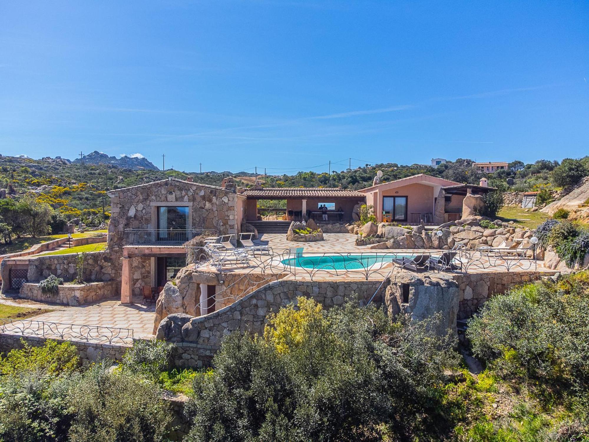 Sardinia Family Villas - Villa Letizia With Private Pool And Seaview Cannigione Εξωτερικό φωτογραφία